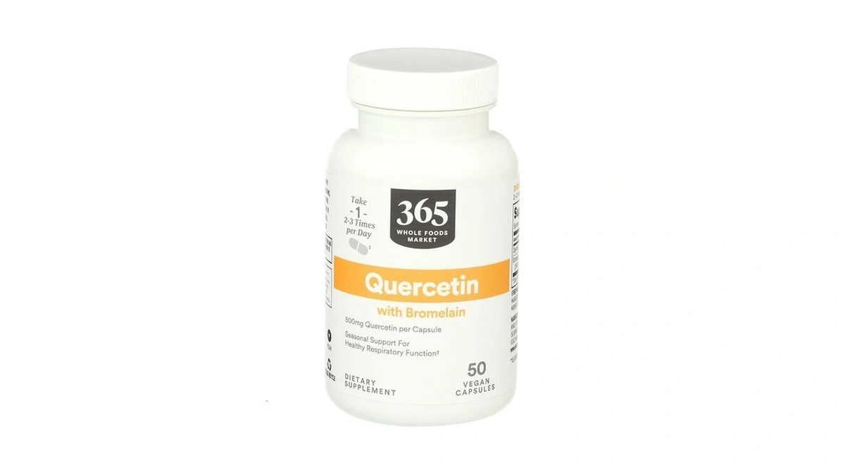 365 By Whole Foods Market, Quercetin With Bromelain, 50 Vegetarian