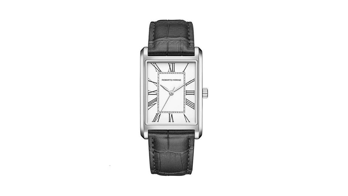 Roberto Marino Rm2711 Men’s Luxury Watch – Japanese Quartz, Leather