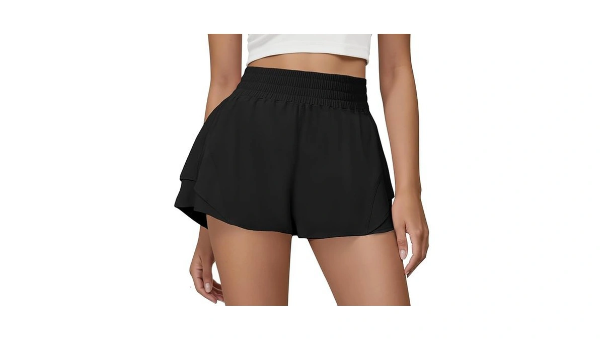 Fireswan Running Shorts For Women 2 In 1 High Waisted
