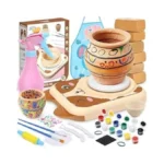 Skirfy Pottery Wheel For Kids-complete Pottery Painting Kit Arts And