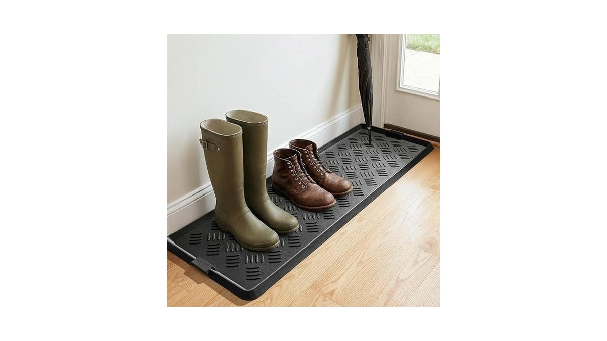 Tchdio Extra Large Boot Tray Rubber Boot Tray, Non Slip