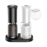 Salt And Pepper Grinder Set With Led Power Display Larger