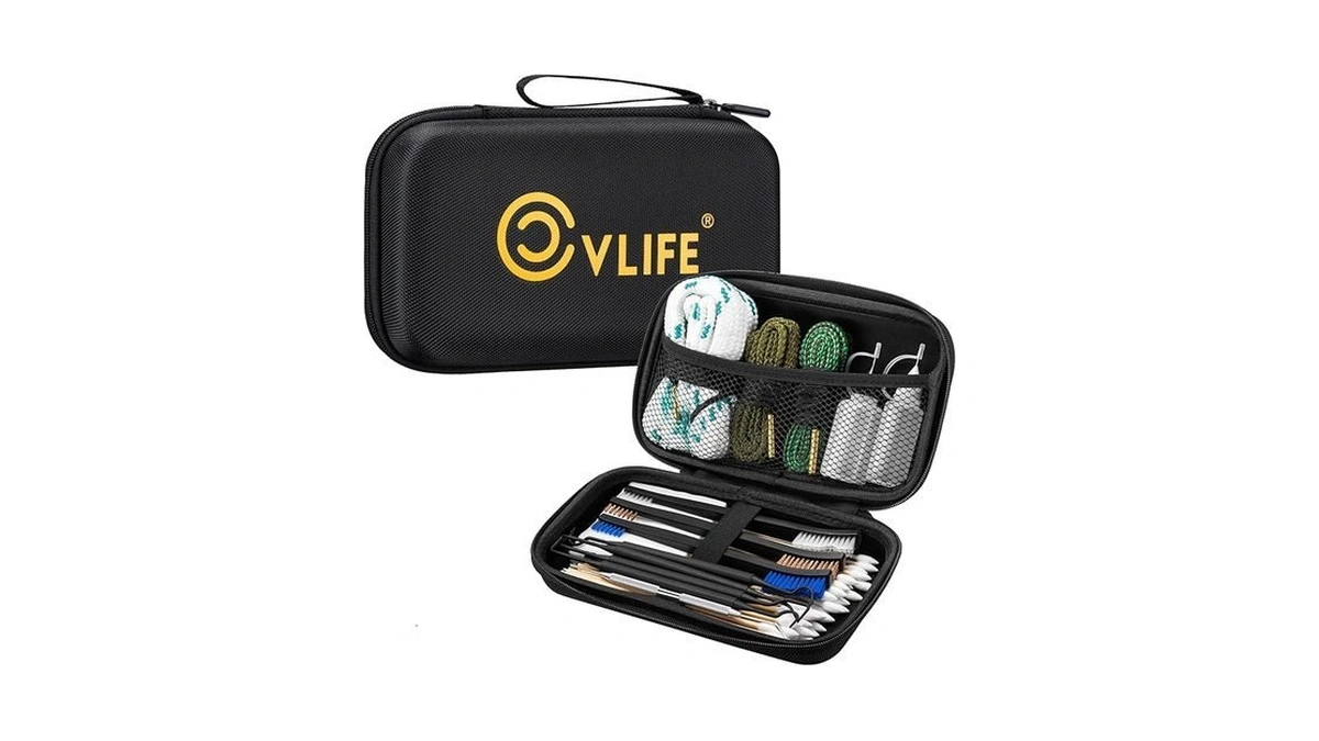 Cvlife Gun Cleaning Kit For 9mm/.22/.223/5.56mm/12ga/.38/.357 - Gun Cleaner, Cleaning