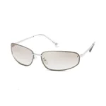 Feisedy Trendy Y2k Sunglasses For Women Cool Futuristic Retro Metal