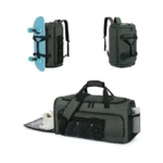 Cluci Gym Bag For Men & Women, 35l Convertible Travel