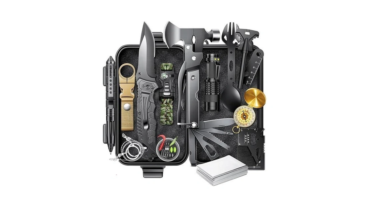 Gifts For Men-christmas | 21-in-1 Survival Gear & Camping Accessories