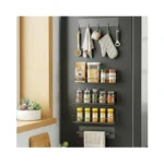 Magnetic Spice Rack For Refrigerator, 5 Pack Magnetic Fridge Organizer