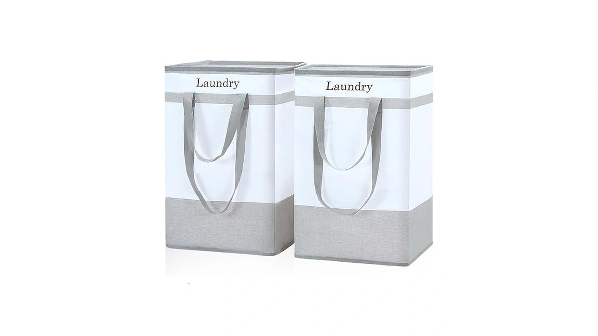 Fairyhaus Laundry Basket 78l, 2pack Laundry Hamper With Easy Carry