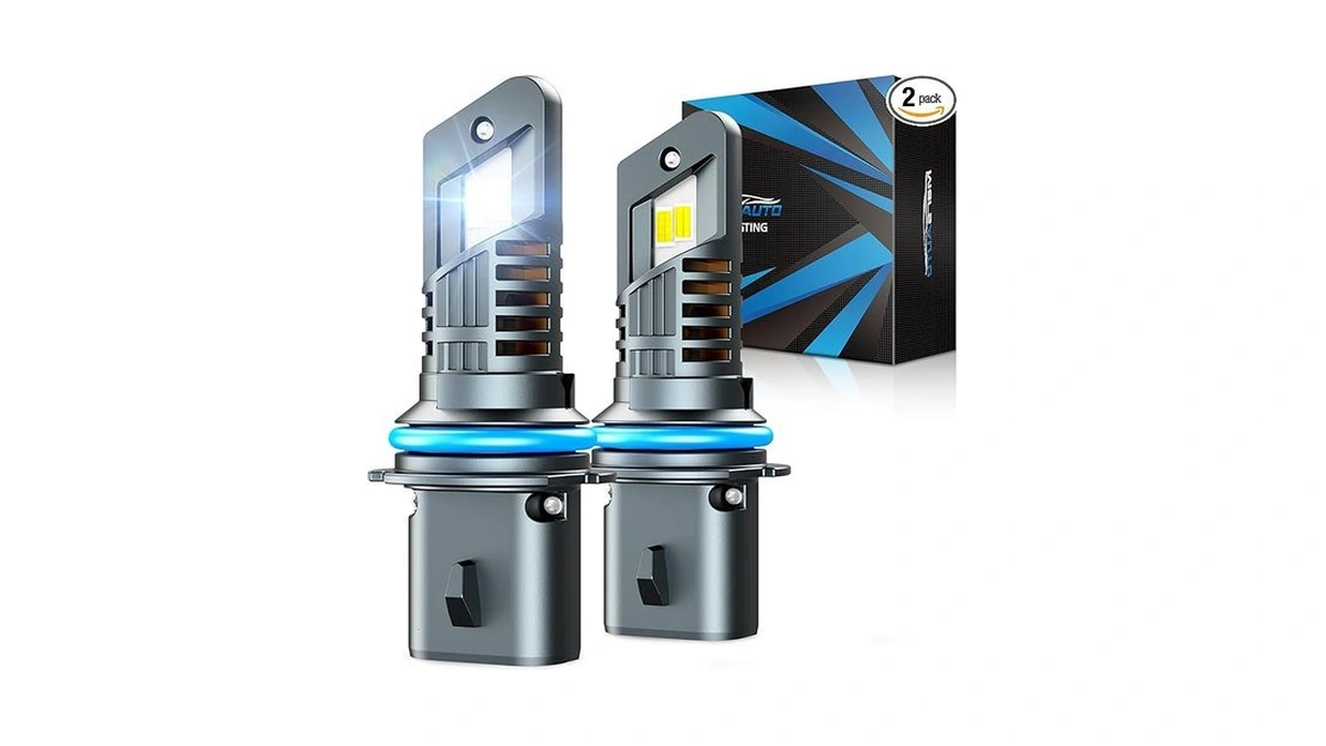 Marsauto 9007 Bulb, 48000lm Brightness Output 6000k Cool White,9007 Hb5