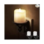 Flameless Candle Night Light, Night Lights Plug Into Wall 2