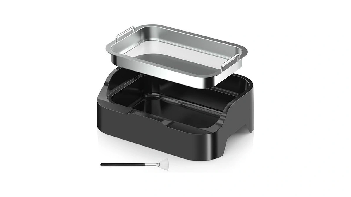 Trimming Tray With 150-micron Replaceable Mesh Screen – Includes Static