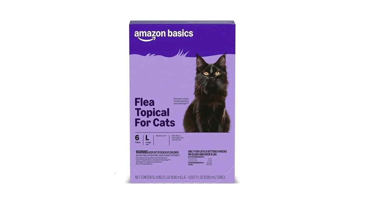 Amazon Basics Preventative Topical Flea Treatment And Prevention For Large
