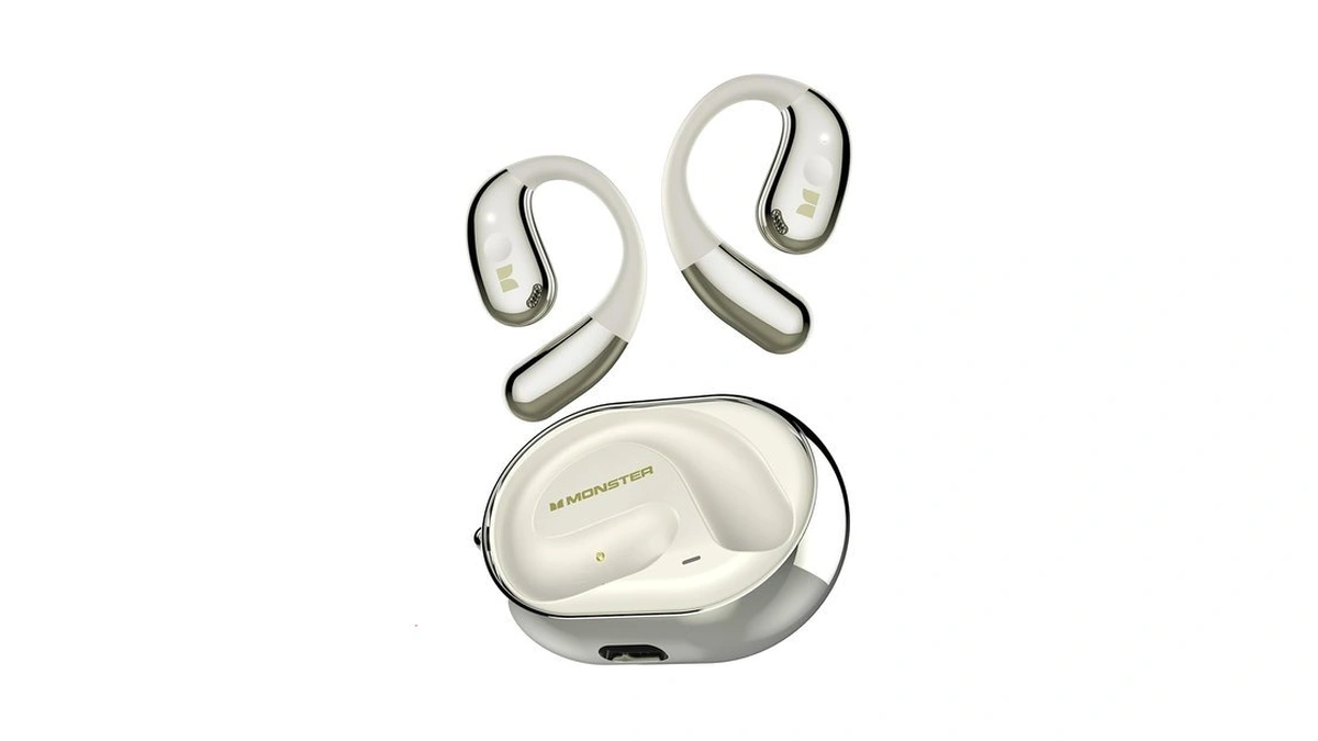 Monster Open Ear Ac360, Bluetooth 6.0 Headphones With24h Playtime, Ipx5