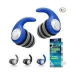 Waterproof Swimming Ear Plugs For Adults - 3 Pairs Of
