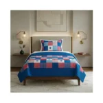 Lavish Home 2-piece Caroline Patriotic Quilt Set – Microfiber Americana