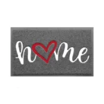 Cozybounty Black Door Mat Welcome Mats Home Non-slip Doormat For