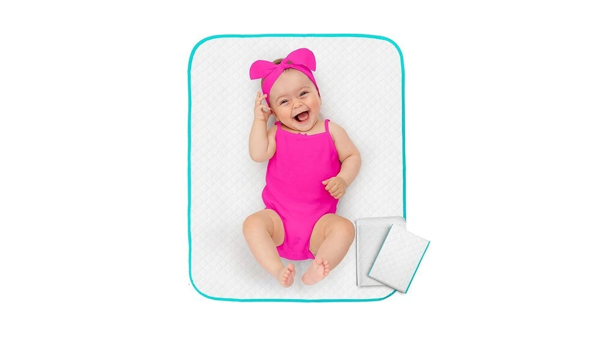 Baby Diaper Changing Mat - 31,5 X 25,5 Inch Waterproof