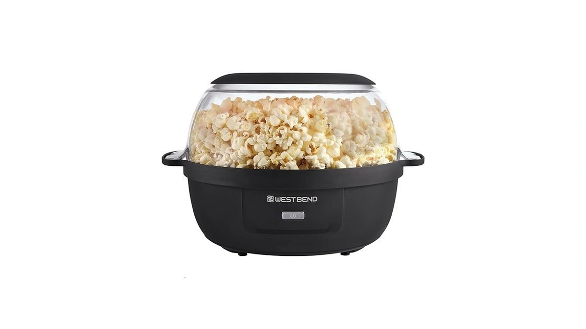 West Bend Stir Crazy Hot Oil Popcorn Popper, Popcorn Maker