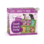 Weruva Dogs In The Kitchen, Variety Pack, Pooch Pouch Party!,