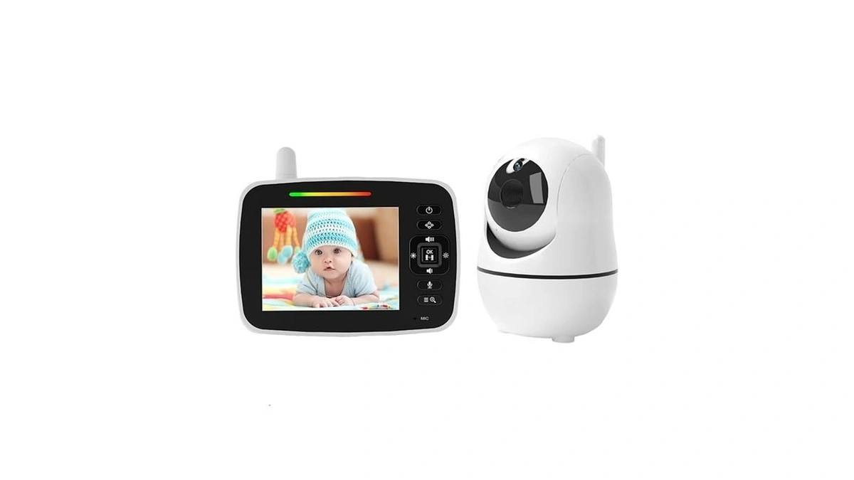 Kidsneed Baby Monitor - 3.5" Screen Video Baby Monitor With