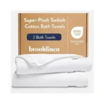 Brooklinen Super-plush Turkish Cotton Bath Towels - Set Of 2
