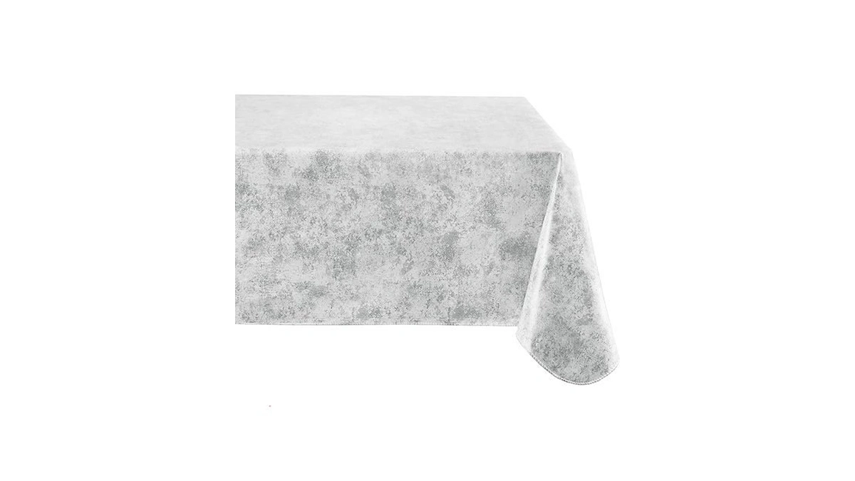 Elrene Home Fashions Mesa Marble Water- And Stain-resistant Vinyl Tablecloth