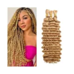 Human Braiding Hair For Boho Braids 150g 22 Inch Deep