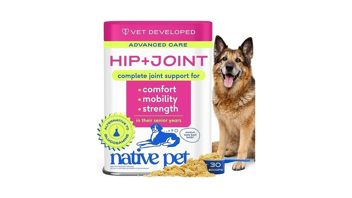 Native Pet Hip & Joint Advanced Care Dog Joint Supplement