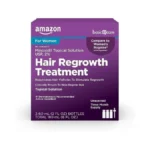 Amazon Basic Care Minoxidil Topical Solution, 2 Percent, Hair Regrowth