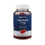 Amazon Basics Melatonin, Sleep Support Gummies, Strawberry Flavor, 5mg, 120