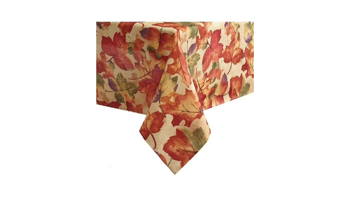 Elrene Home Fashions Harvest-festival Fall Printed Tablecloth, 60" X 144",