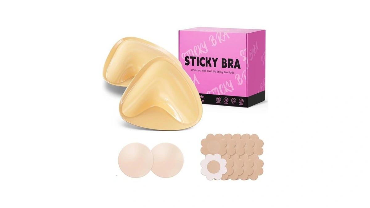 Mearter Ultra Push Up Sticky Bra Pads Inserts | Double