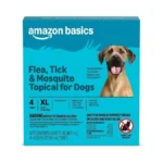 Amazon Basics Preventative Flea, Tick & Mosquito Topical Treatment For