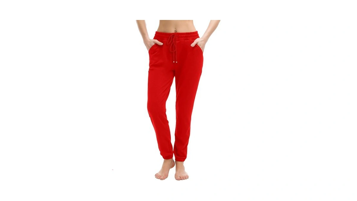 Walifrey Womens Joggers With Pockets, Drawstring Sweatpants Women For Lounging
