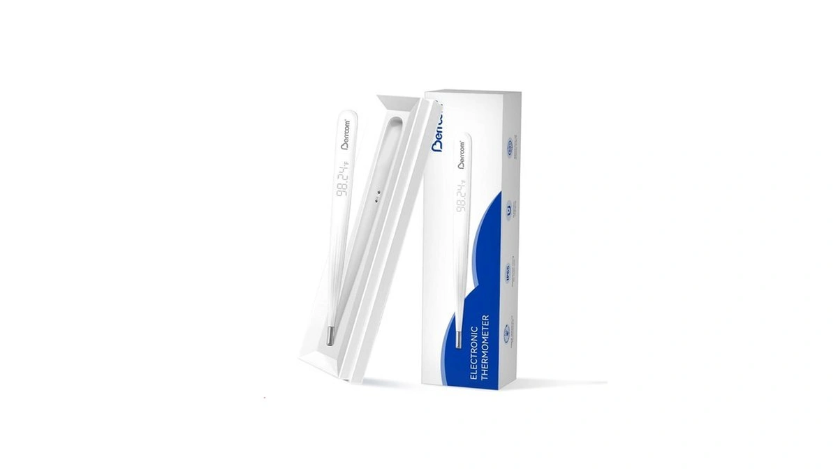 Berrcom Rechargeable Digital Thermometer For Adults & Kids, Medical-grade Accurate