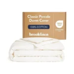 Brooklinen Luxury Percale Duvet Cover – 100% Cotton, Cool, Crisp,