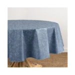 Elrene Home Fashions Camile Floral Damask-scroll Water- And Stain-resistant Vinyl