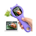 Microscope For Kids - Electronic Handheld Magnifying Glass For Children-stem