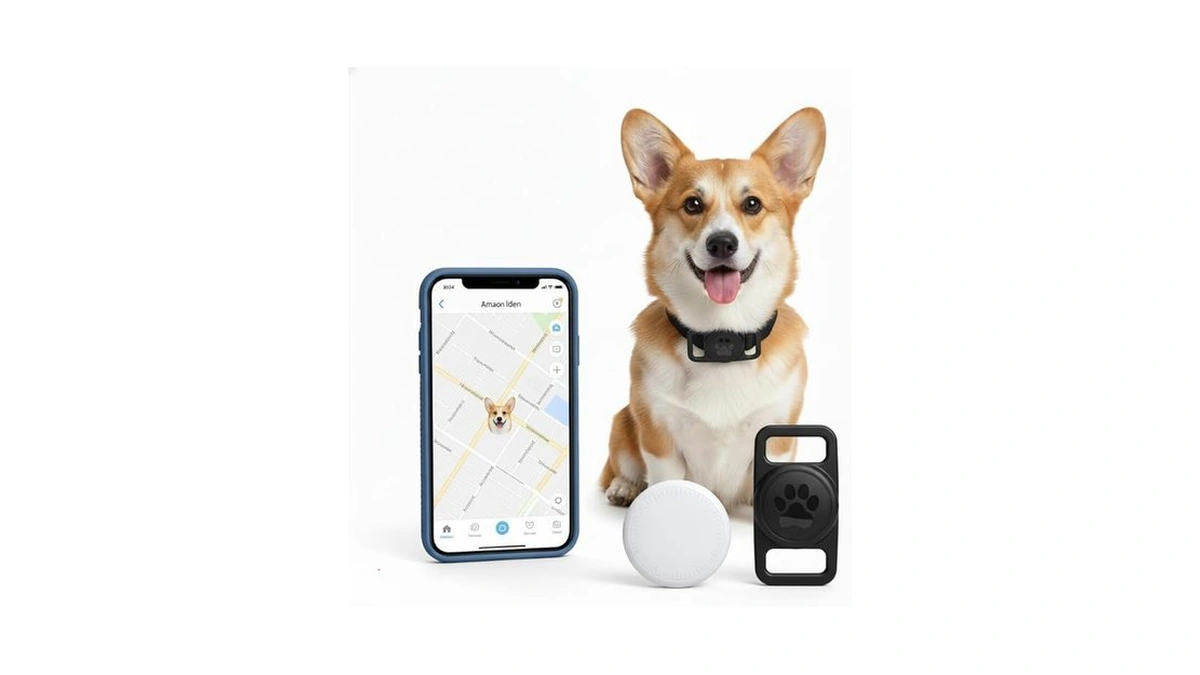 Smart Pet Location Tag With Holder – No Monthly Fee,