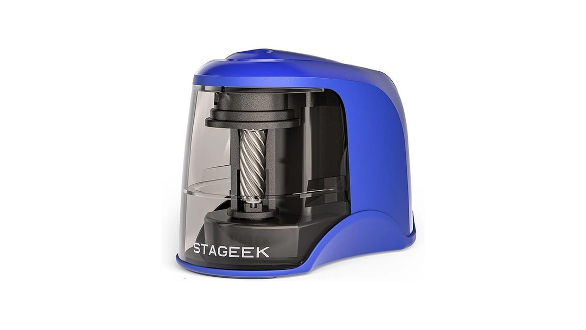Stageek Electric Pencil Sharpener, Plug In Or Usb/battery Operated. Works