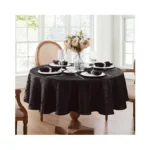 Elrene Home Fashions Caiden Elegance Damask Waterproof, Stain & Wrinkle