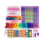 Blissiquee Weaving Loom For Kids 288 Loops 12 Colors Potholder