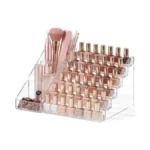 Hblife 6 Tier Nail Polish Organizer With Nail Supplies Organizer,
