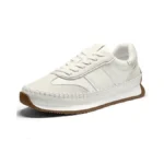 Vilanva Women's White Fashion Sneakers Casual Tennis Shoes With Non-slip