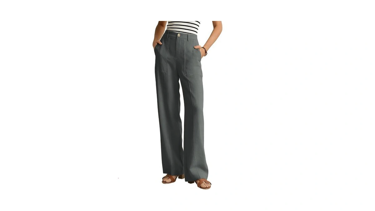 Grace Karin Linen Pants For Women Wide Leg Pants 2026