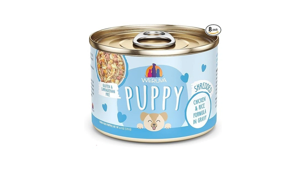 Weruva Puppy, Chicken And Rice Formula In Gravy, 6oz Can,