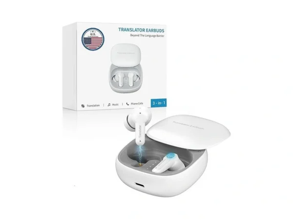Anfier M3 Ai Offline Translator Earbuds Real Time, Language Translation