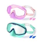 Freela 2 Pack Swim Goggles Kids Swimming Goggles For 6-14