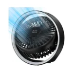 Minthouz Portable Desk Fan 180° Rotation Usb Rechargeable Battery Operated
