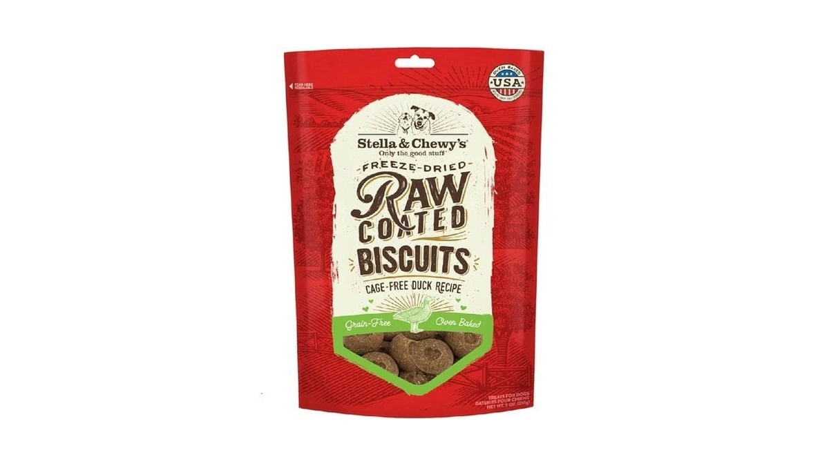 Stella & Chewy's Freeze-dried Raw Coated Dog Biscuits – Cage-free